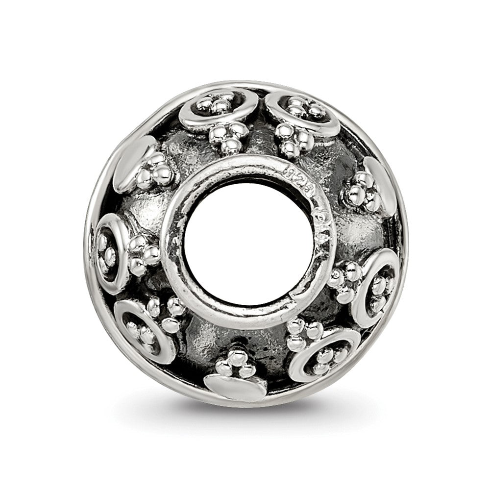 Sterling Silver Reflections Decorative Bali Bead