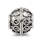 Sterling Silver Reflections Decorative Bali Bead