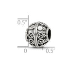 Sterling Silver Reflections Decorative Bali Bead