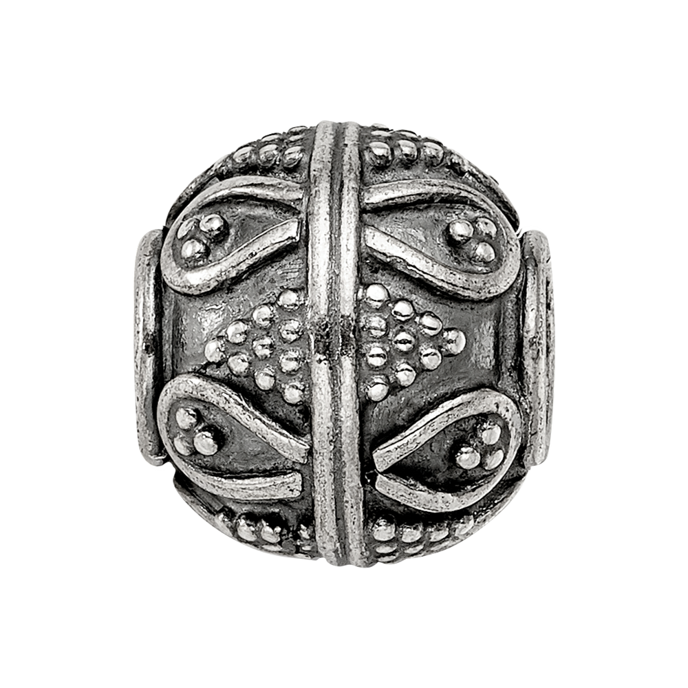 Sterling Silver Reflections Decorative Bali Bead
