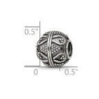 Sterling Silver Reflections Decorative Bali Bead