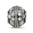 Sterling Silver Reflections Decorative Bali Bead