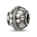 Sterling Silver Reflections Decorative Bali Bead