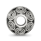 Sterling Silver Reflections Decorative Bali Bead