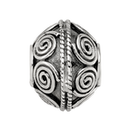 Sterling Silver Reflections Decorative Bali Bead
