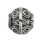 Sterling Silver Reflections Decorative Bali Bead