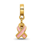 Sterling Silver GP Reflections Enameled Awareness Dangle Bead