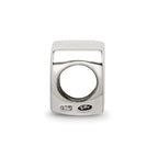 Sterling Silver Reflections Heart Shape Bead
