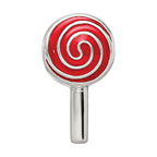 Sterling Silver Reflections Enameled Lollipop Bead