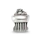 Sterling Silver Reflections Cupcake Bead