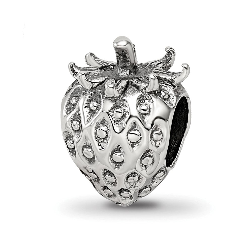 Sterling Silver Reflections Strawberry Bead