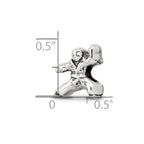 Sterling Silver Reflections Karate Person Bead
