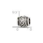 Sterling Silver Reflections Heart Bead