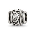 Sterling Silver Reflections Heart Bead