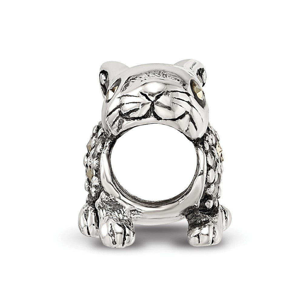 Sterling Silver Reflections Marcasite Rabbit Bead