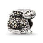 Sterling Silver Reflections Marcasite Rabbit Bead