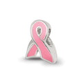 Sterling Silver Reflections Kids Enameled Breast Cancer Awareness Bead