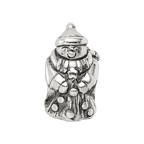 Sterling Silver Reflections Snowman Bead