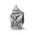 Sterling Silver Reflections Snowman Bead