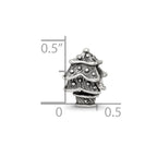 Sterling Silver Reflections Christmas Tree Bead