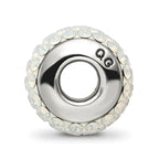 Sterling Silver Reflections Cream Full Preciosa Crystal Bead