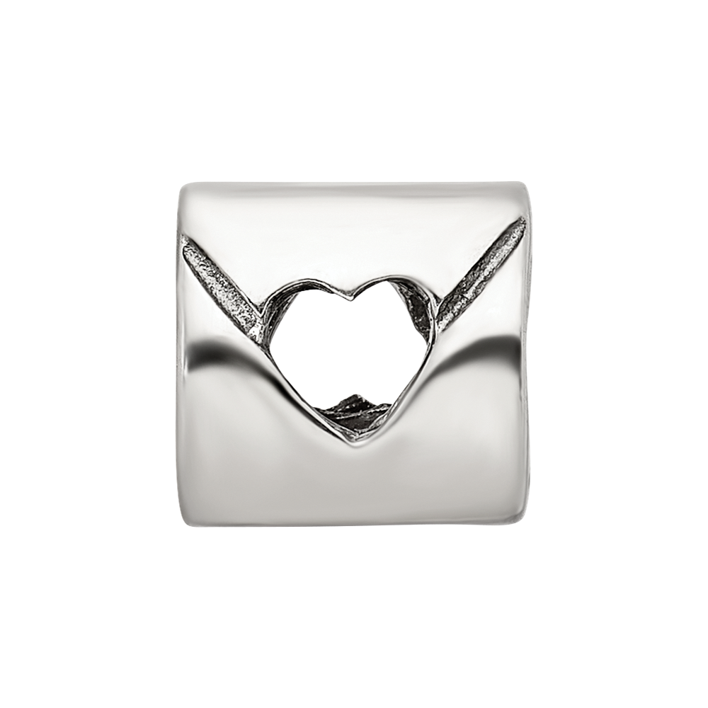 Sterling Silver Reflections Love Note Bead