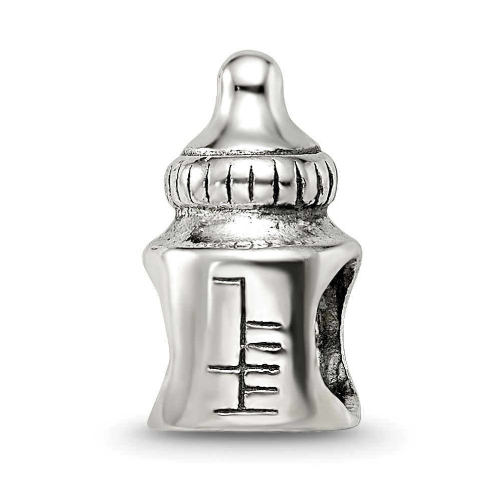 Sterling Silver Reflections Baby Bottle Bead
