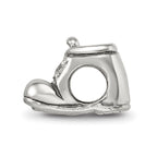 Sterling Silver Reflections Baby Shoe Bead