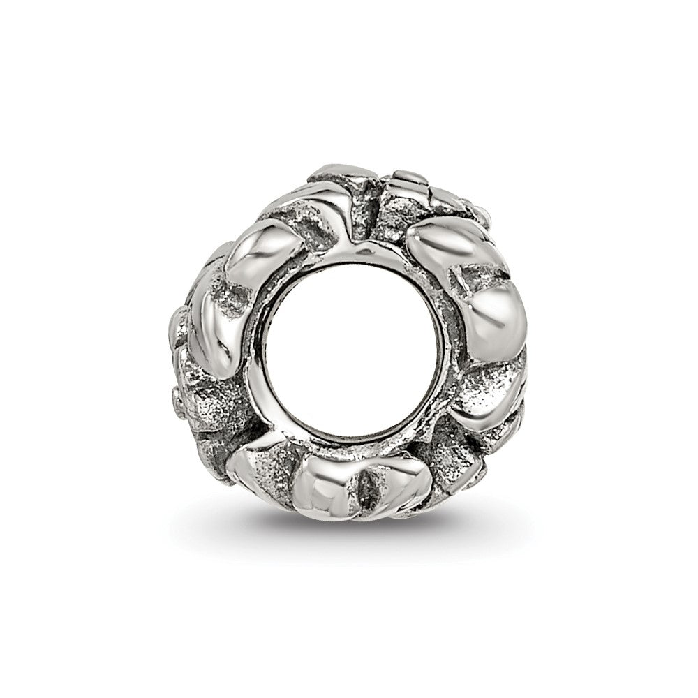 Sterling Silver Reflections Floral Bead