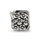 Sterling Silver Reflections Floral Bead