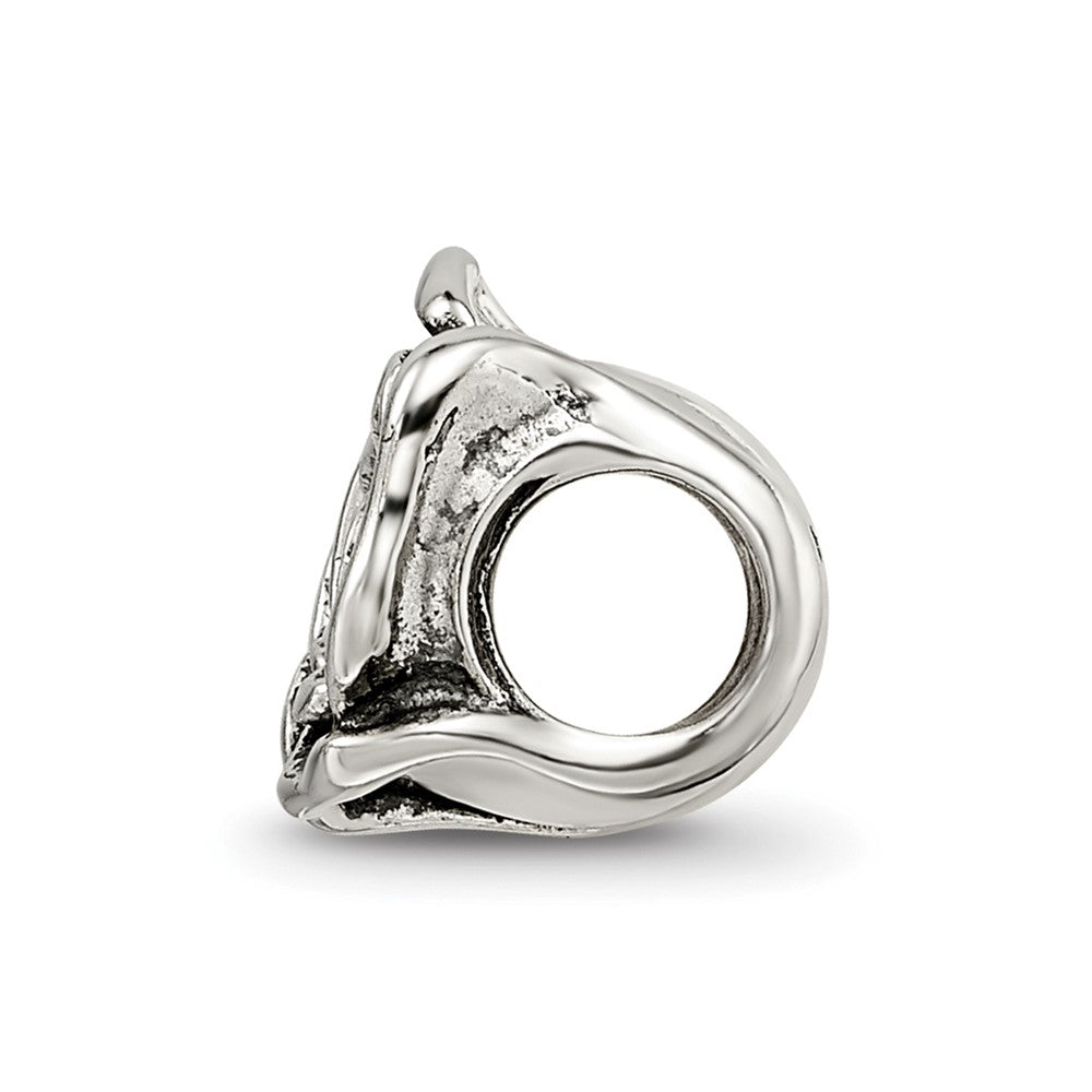 Sterling Silver Reflections Rose Floral Bead