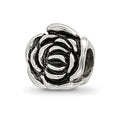 Sterling Silver Reflections Rose Floral Bead