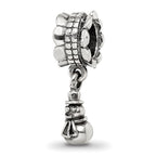 Sterling Silver Reflections Snowman Dangle Bead