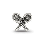 Sterling Silver Reflections Kids Tennis Racquets Bead
