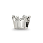 Sterling Silver Reflections Kids Princess Crown Bead