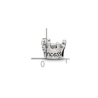 Sterling Silver Reflections Kids Princess Crown Bead