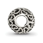 Sterling Silver Reflections Hearts Bali Bead