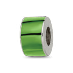 Sterling Silver Refletions Green Preciosa Crystal Bead