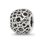 Sterling Silver Reflections Circles Bali Bead