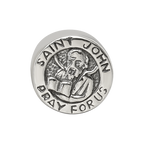 Sterling Silver Reflections Saint John Pray For Us Bead