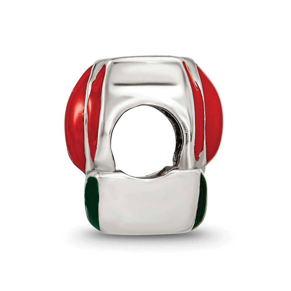 Sterling Silver Reflections Enameled Tulip Bead
