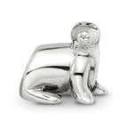 Sterling Silver Reflections Sea Lion Bead