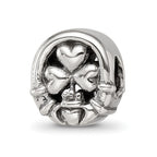 Sterling Silver Reflections Three Leaf Clover Bead