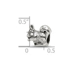 Sterling Silver Reflections Squirrel Bead