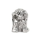 Sterling Silver Reflections Sitting Puppy Bead