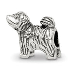 Sterling Silver Reflections Puppy Bead