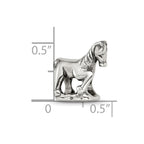 Sterling Silver Reflections Horse Bead
