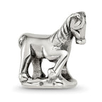 Sterling Silver Reflections Horse Bead