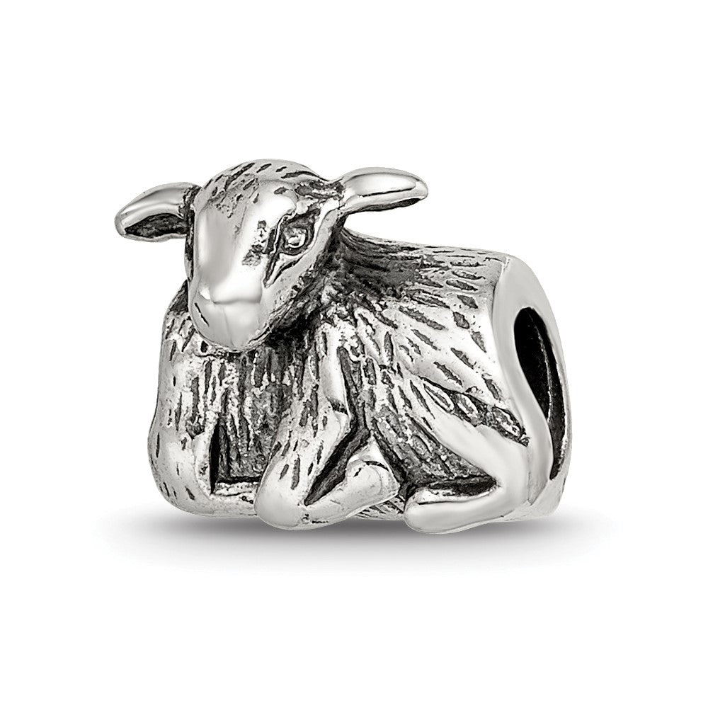 Sterling Silver Reflections Lamb Bead