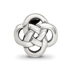 Sterling Silver Reflections Celtic Knot Bead